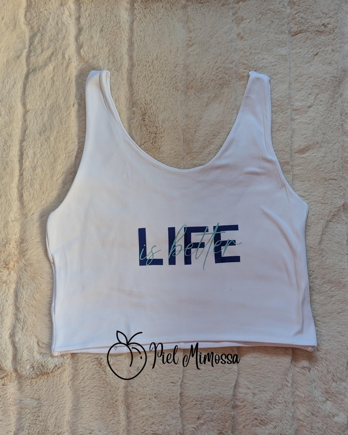 White Casual Crop Top in different prints
