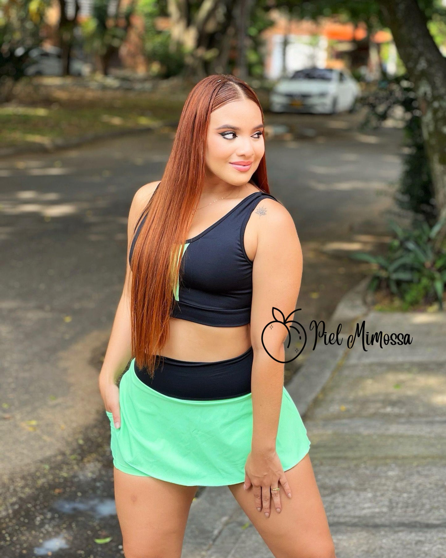 Combined Skirt Set