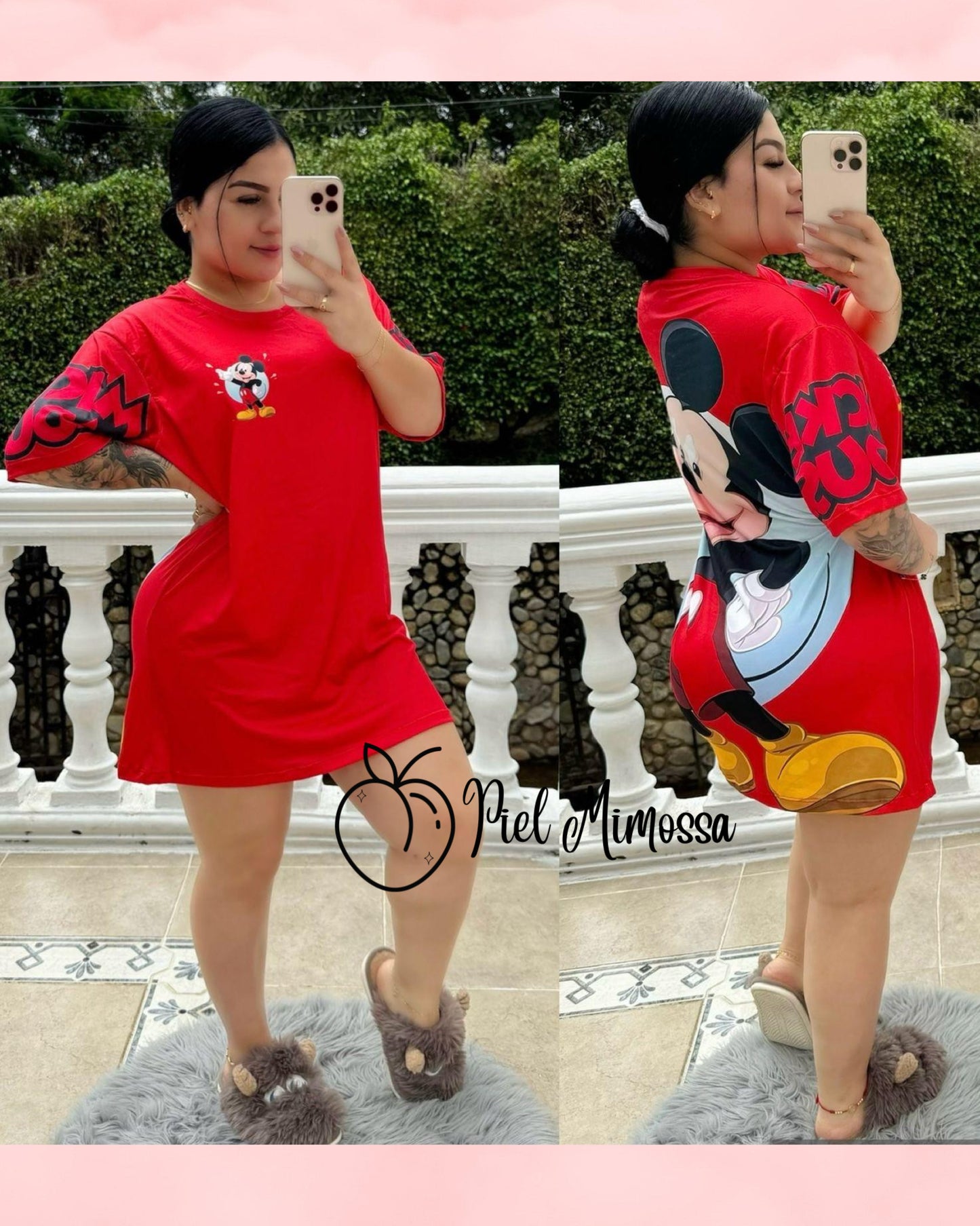 Oversized sleeping T-shirt