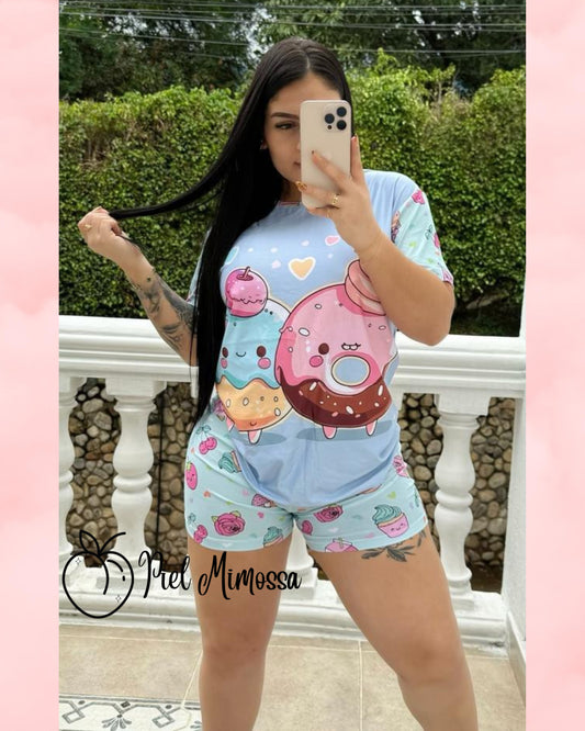 Shorts and Blouse Pajama