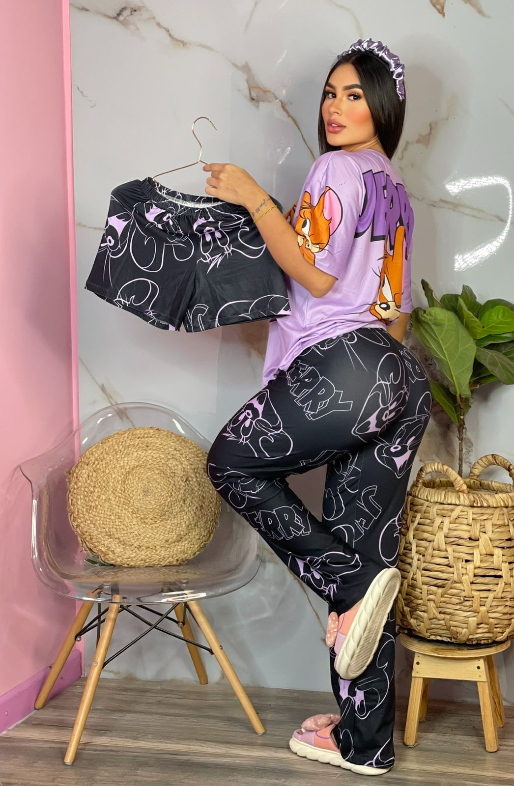 Pants, Shorts and T-shirt Set