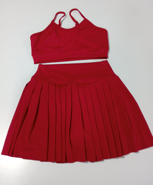 Active Skirt Set - Pleats