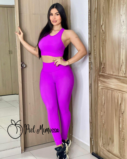 Yoga Pants with Top - Set