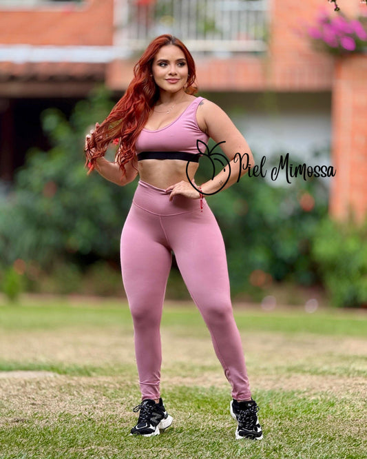 Tummy Control Leggings Set
