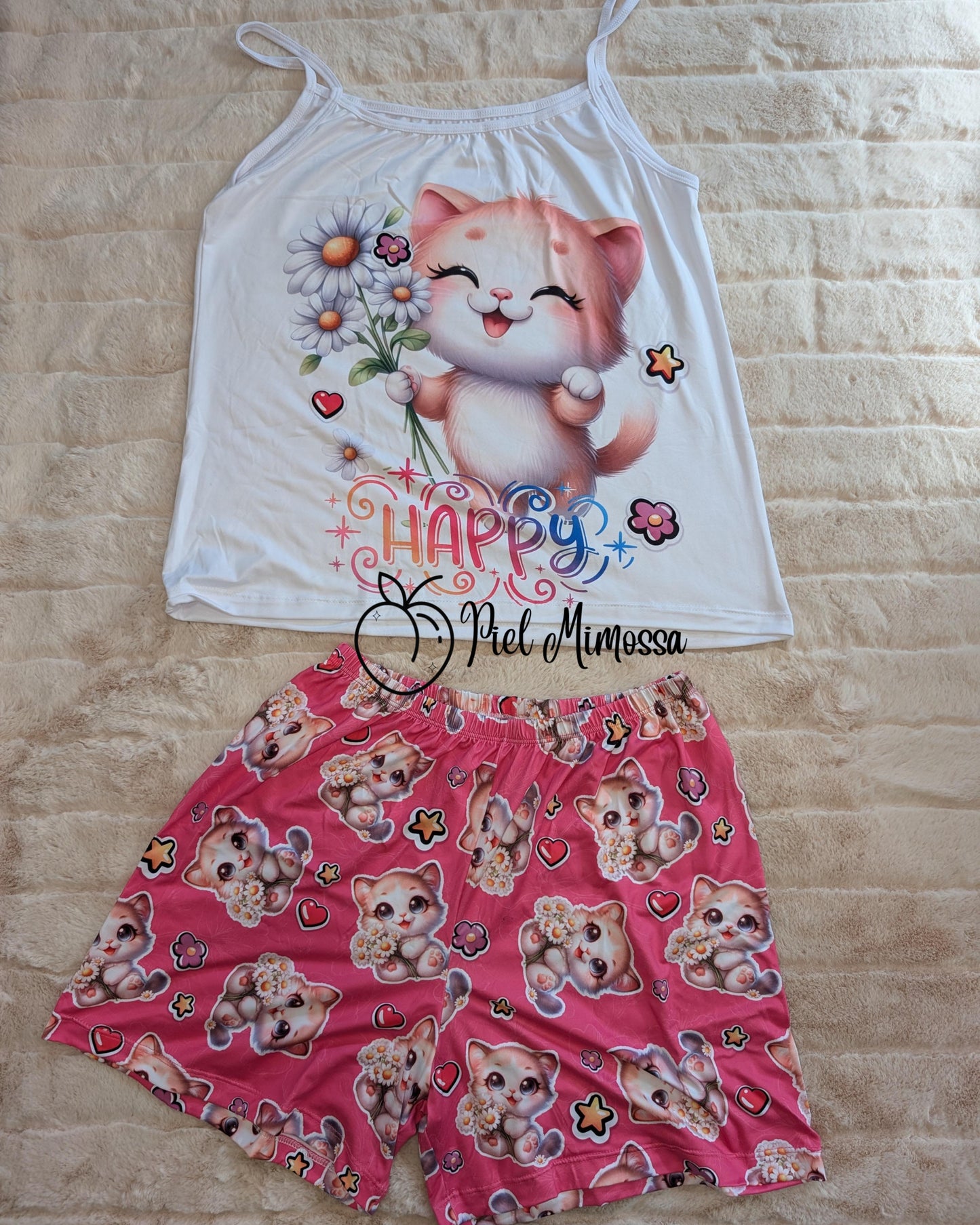 Shorts and Blouse Plus