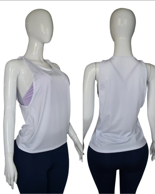 Camiseta deportiva sin mangas