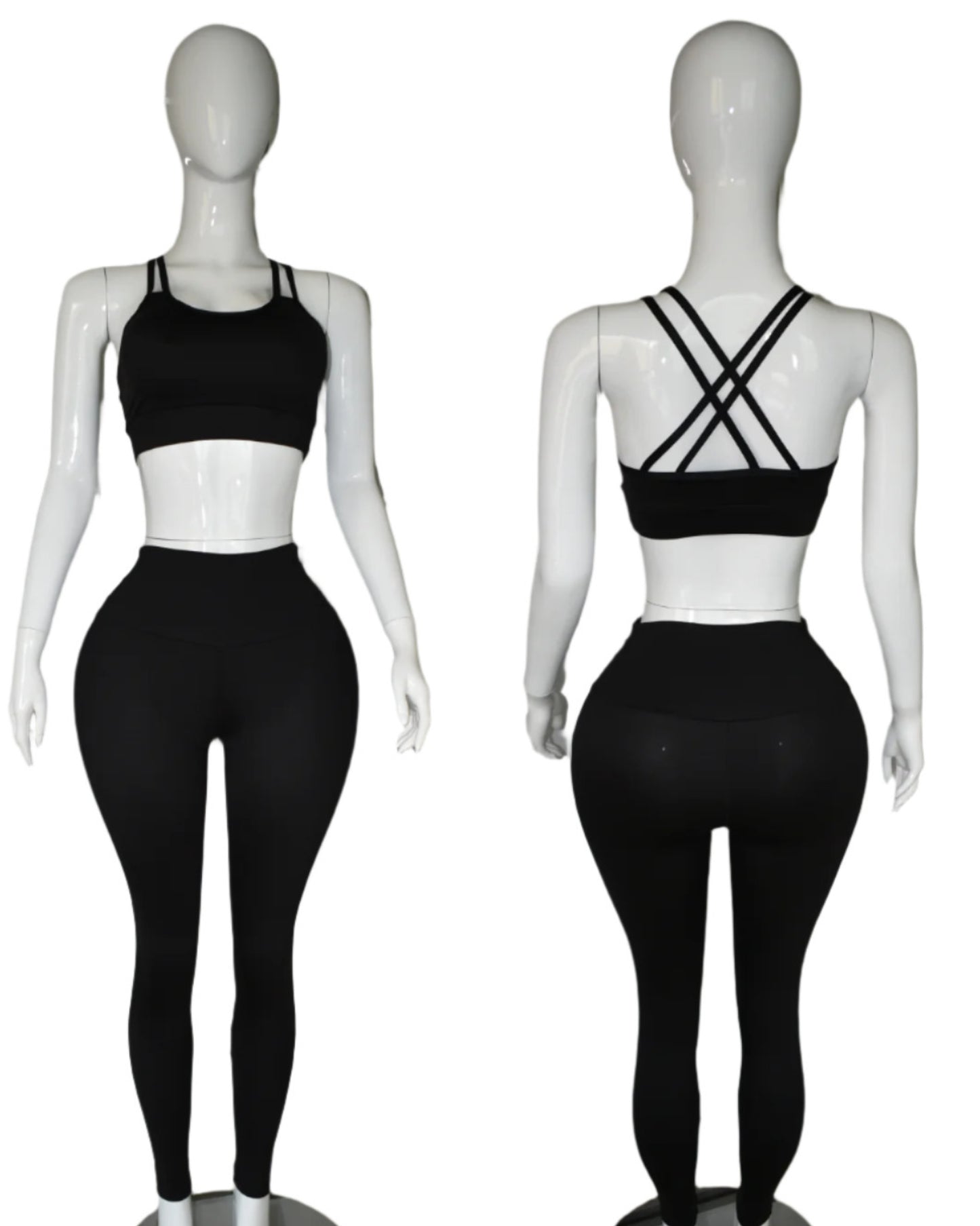 Conjunto de pantalón deportivo y top