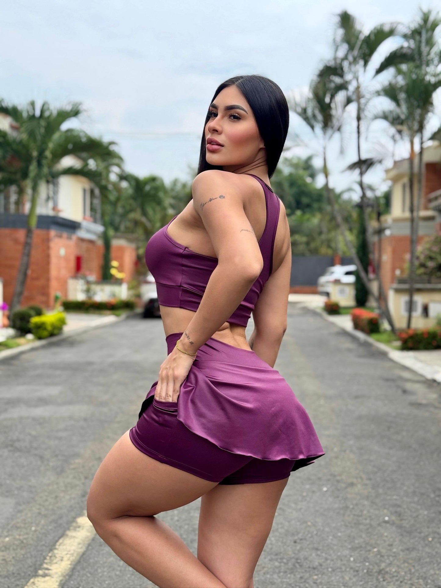Shine Skirt Set