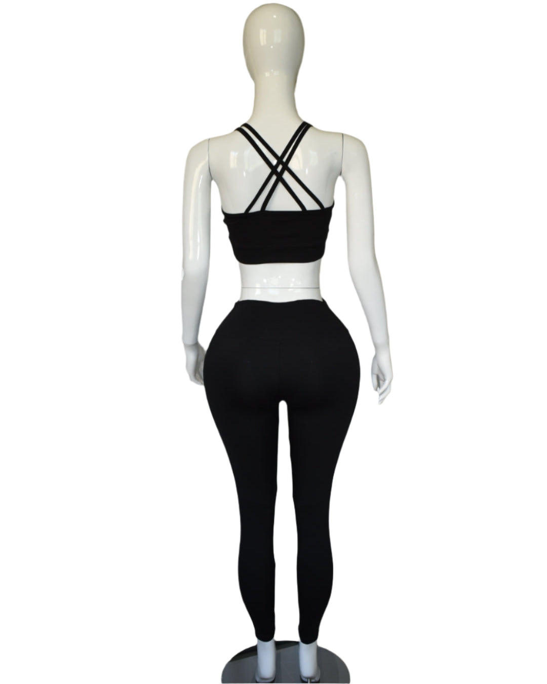 Power Mesh Yoga Pants set