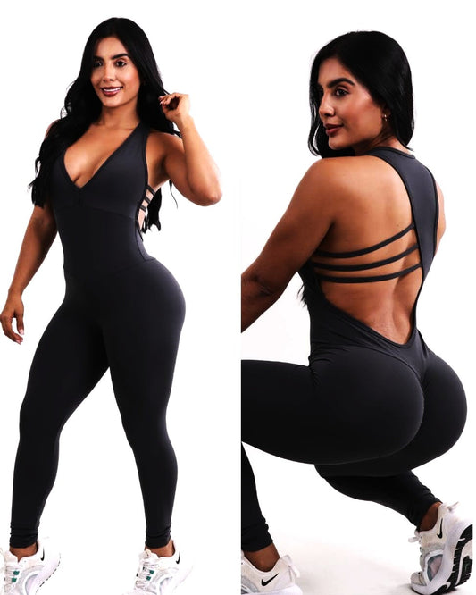 Active Push-up Jumpsuit - Lully