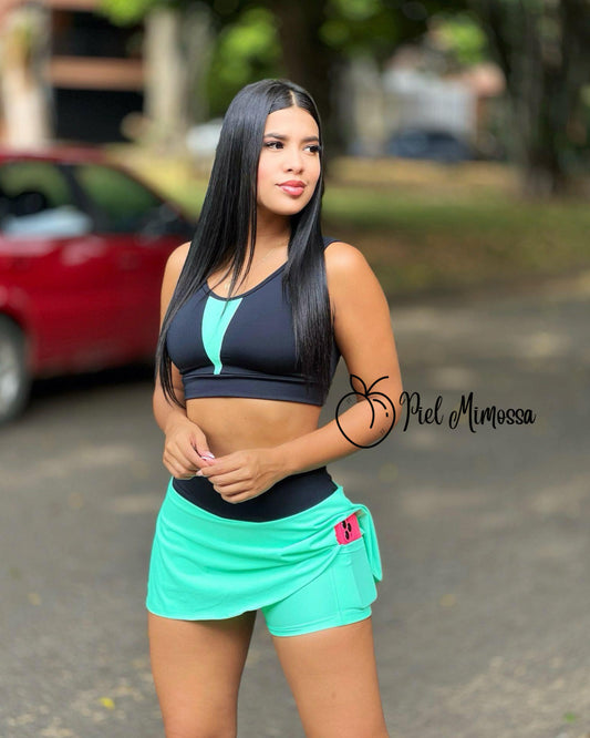 Combined Skirt Set