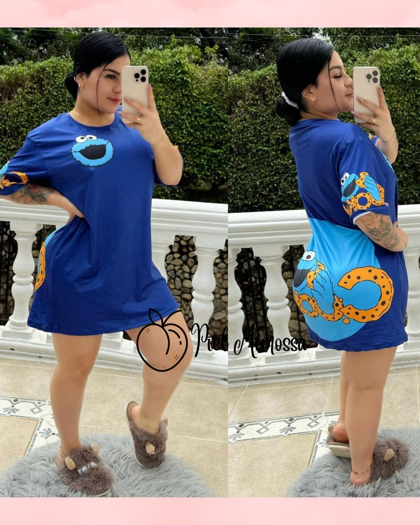 Oversized sleeping T-shirt