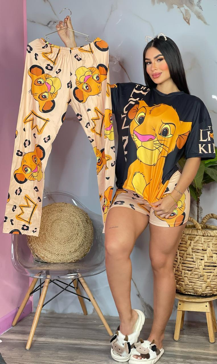 Pants, Shorts and T-shirt Set
