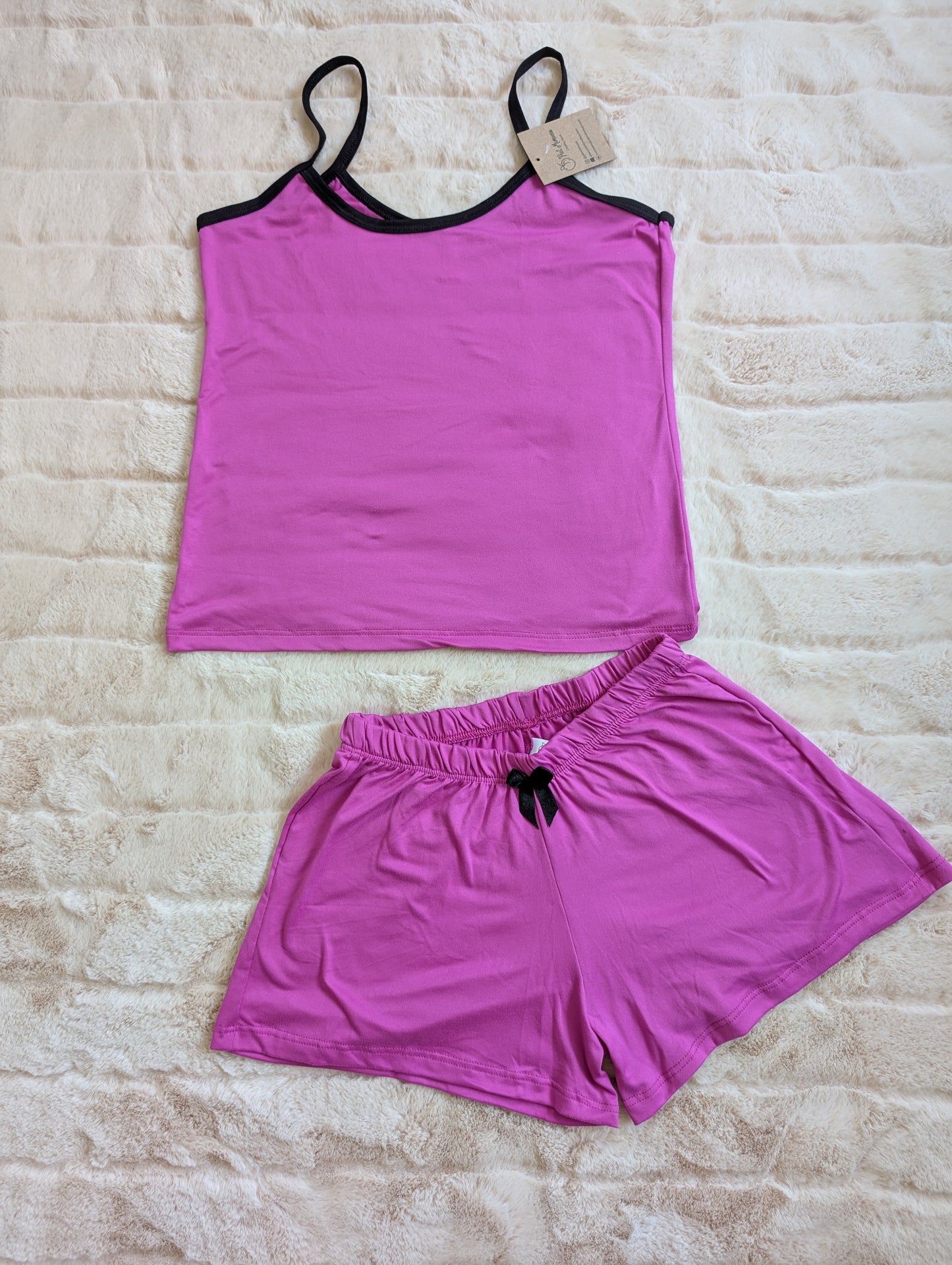 Shorts and Blouse Set One Color
