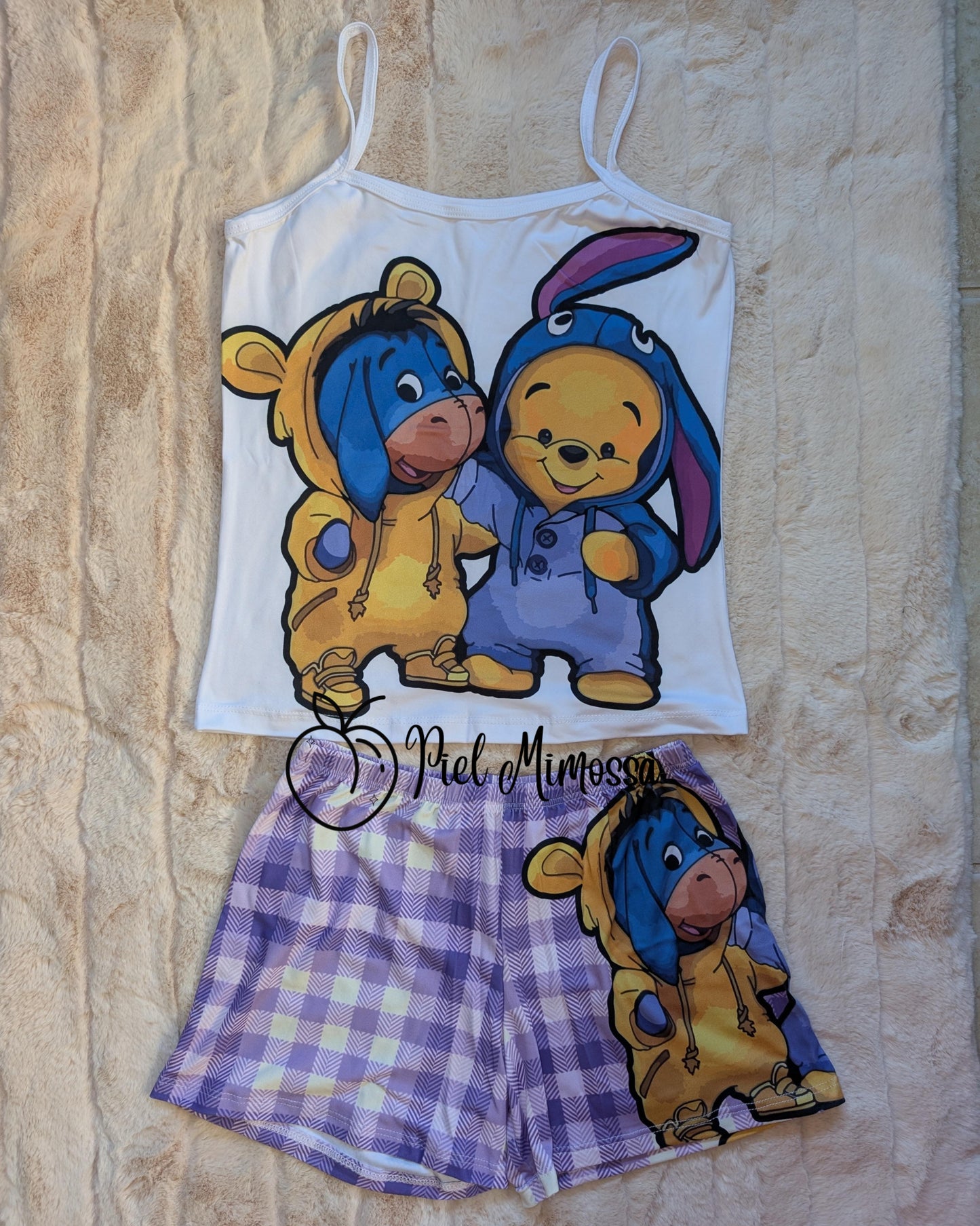 Shorts and Blouse Set