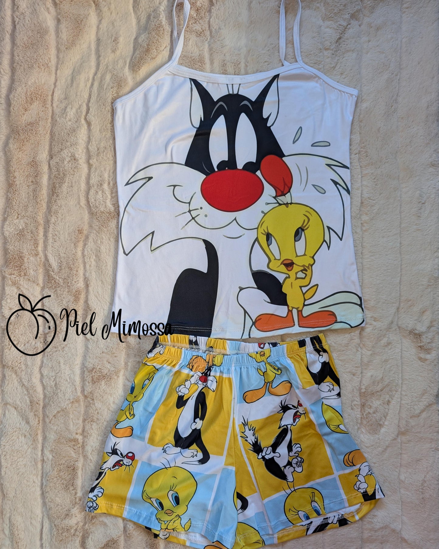 Shorts and Blouse Set